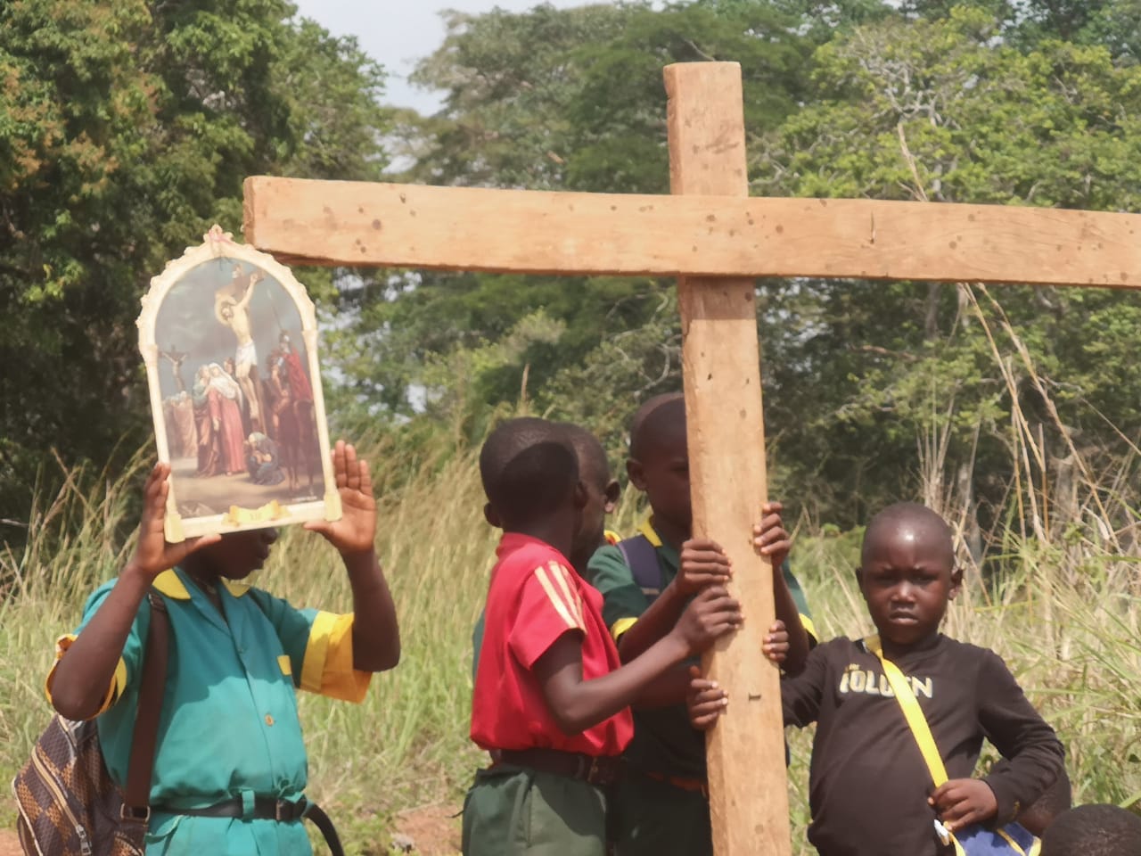 Przeżywanie Tajemnicy Męki Pańskiej w&nbsp;Koudandengu (Kamerun)